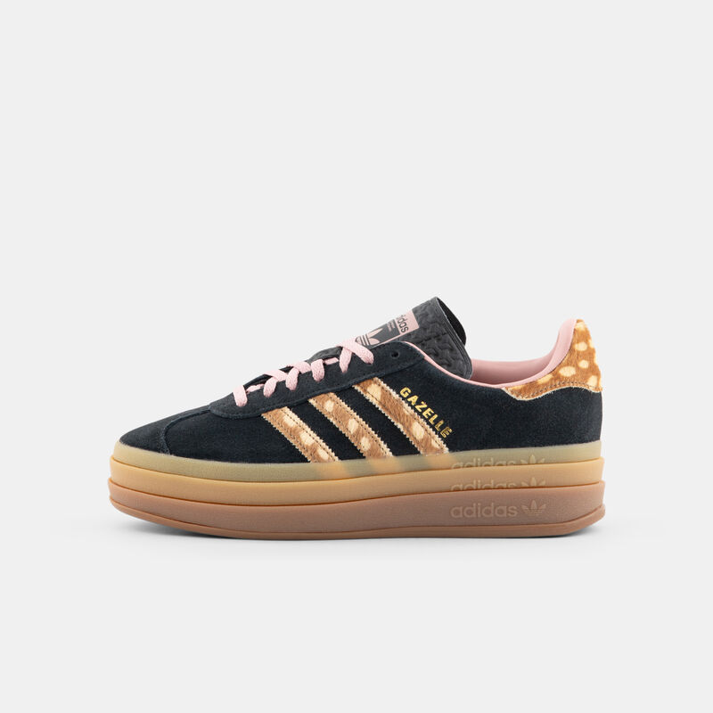adidas Gazelle Bold, nero/rosa/animalier