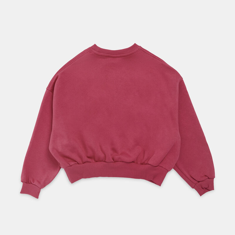 Felpa Nike Sportswear Club ragazzi, fucsia/bianco