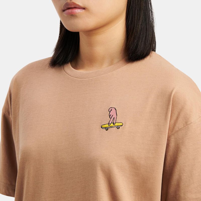 T-shirt Speedy Tee AW LAB, marrone