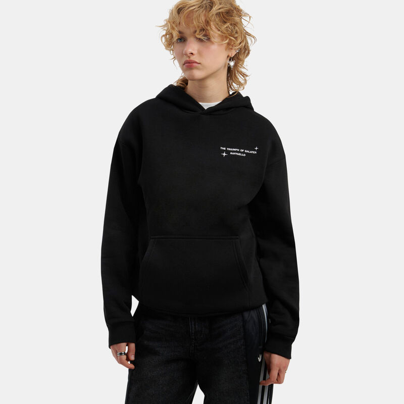 Felpa Speedy Fleece Raffaello, nero/multicolor