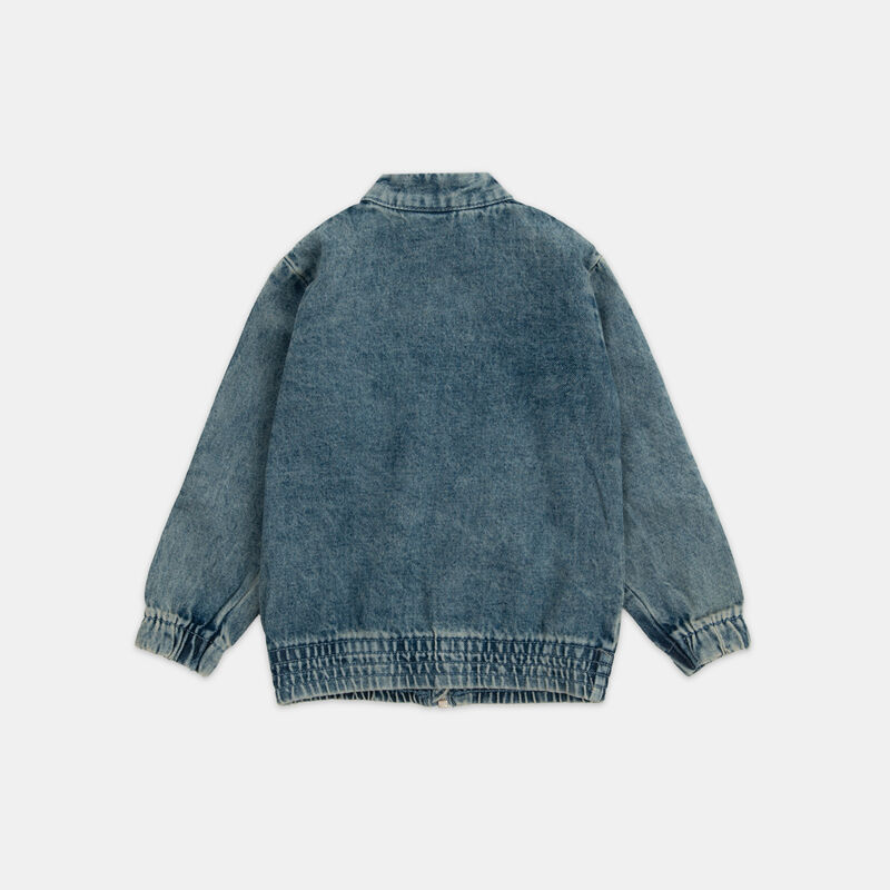 Giacca adidas Firebird adicolor Denim neonati, azzurro