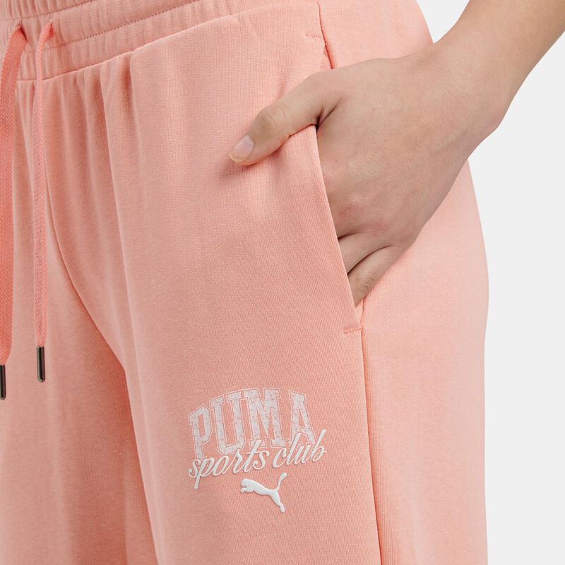Pantaloni Puma CLASS, rosa/bianco