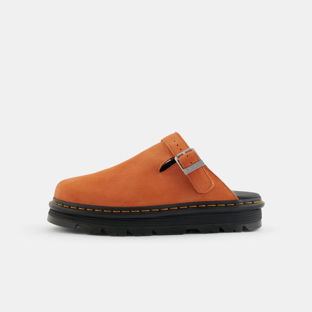 Dr. Martens ZebZag Mules, arancione/nero