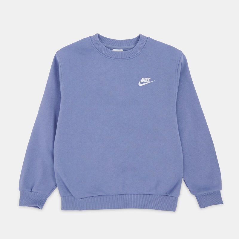 Felpa Nike Sportswear Club ragazzi, blu/bianco