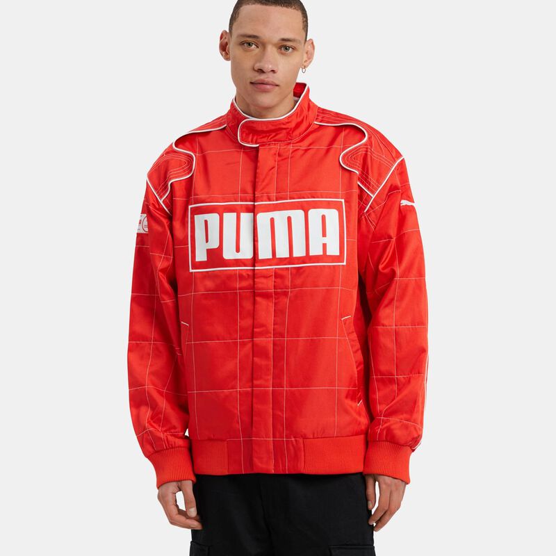 Giacca Puma Archive Seasonal, rosso/bianco