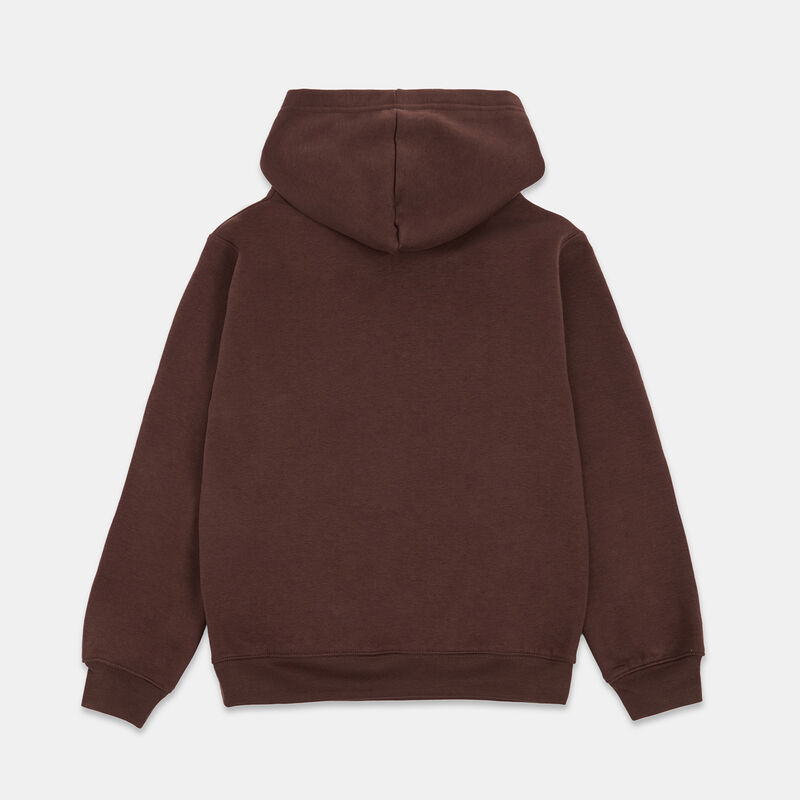 Felpa Jordan Brooklyn Fleece ragazzi, marrone/bianco