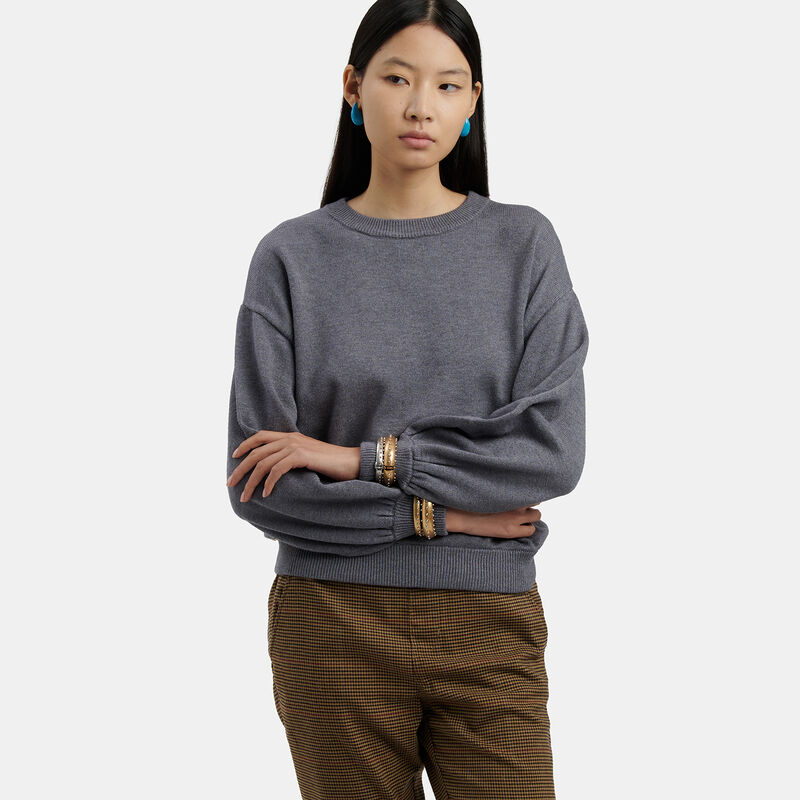Felpa VRL Knit Pack, grigio