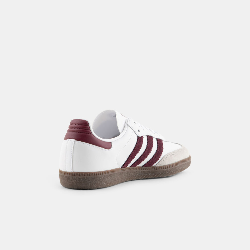 adidas Samba OG, bianco/bordeaux