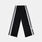 Pantaloni adidas adibreak Loose ragazzi, nero/bianco