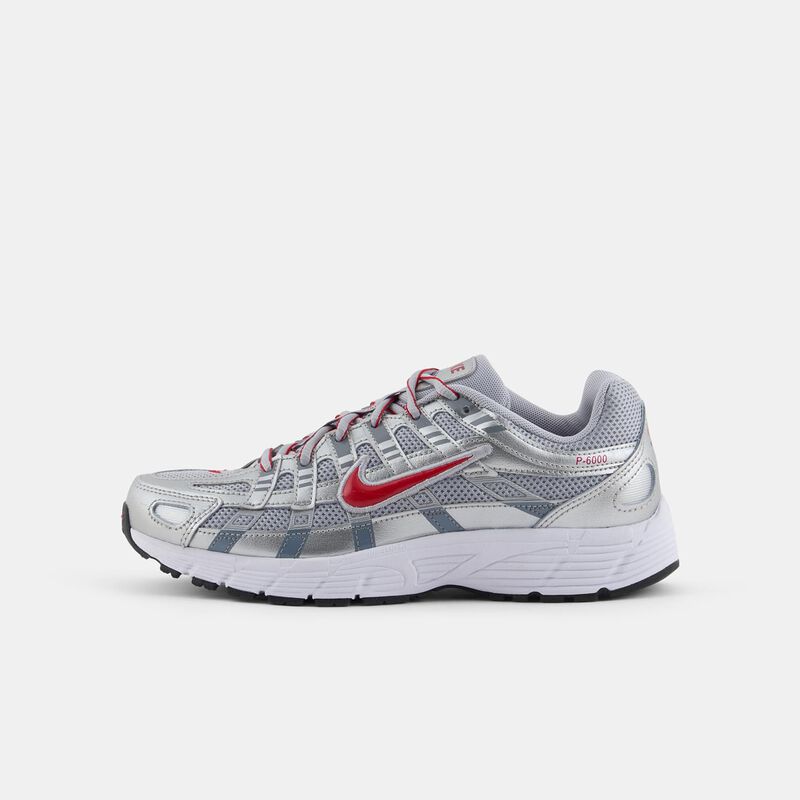 Nike P-6000, argento/rosso/bianco