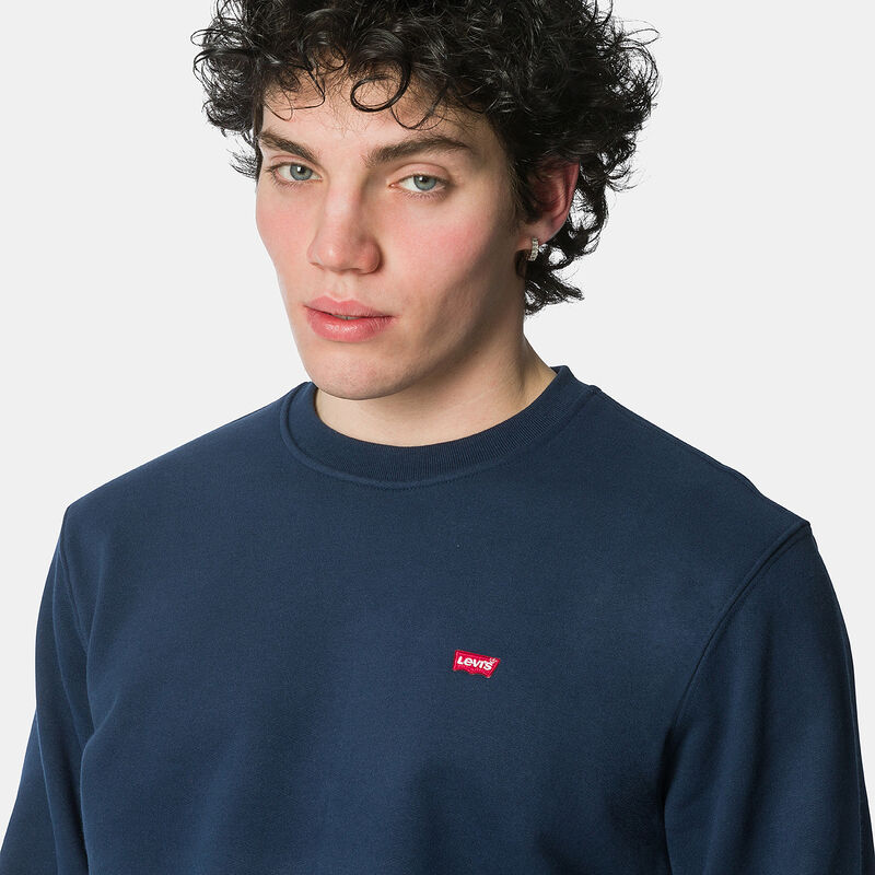 Felpa Levi's New Original, blu/rosso