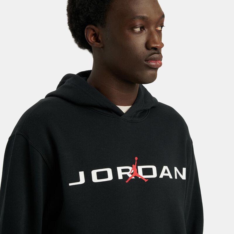 Felpa Jordan Essentials, nero/bianco/rosso