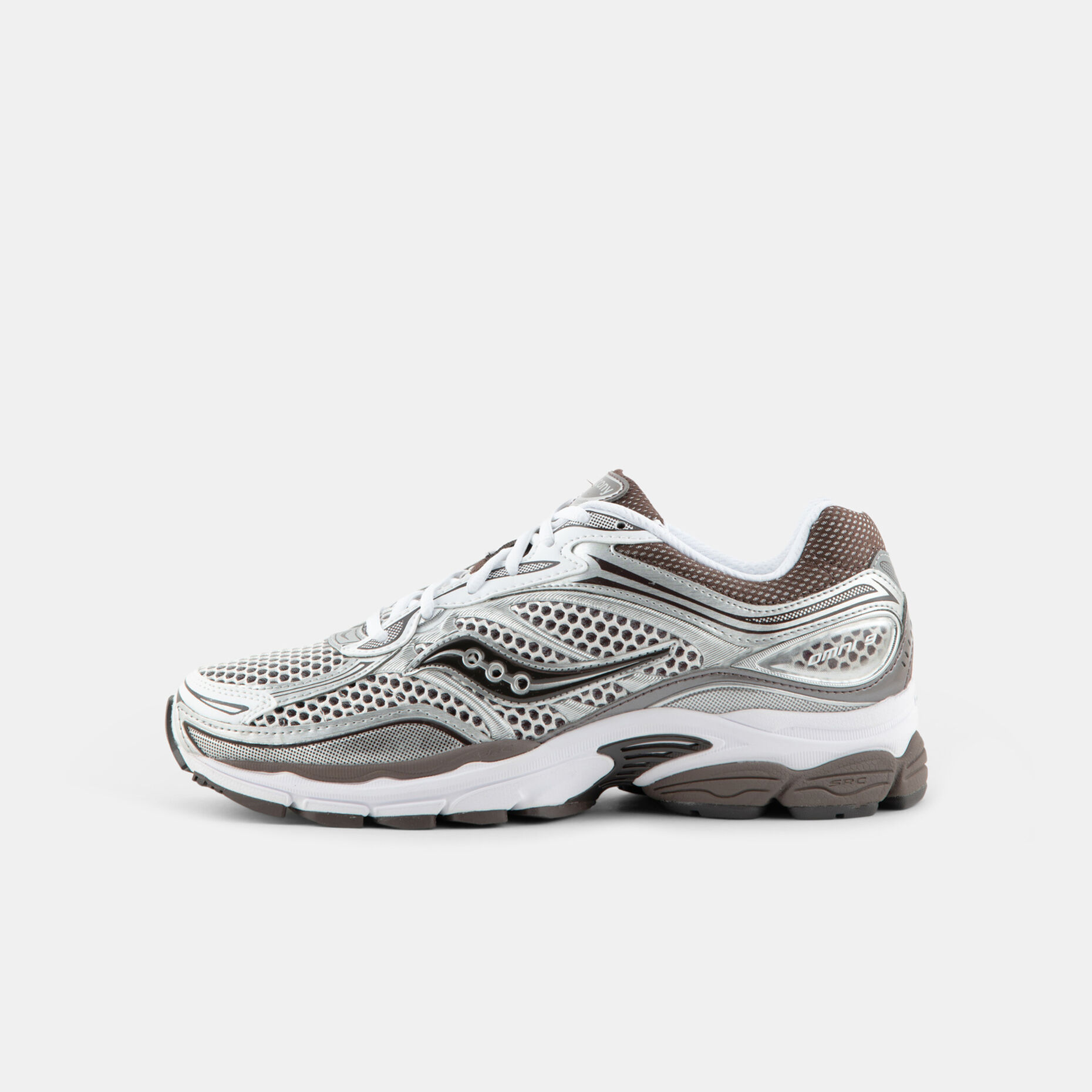 Saucony ProGrid Omni 9 OG, argento/marrone/bianco