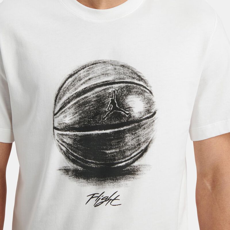 T-shirt Jordan, nero/bianco