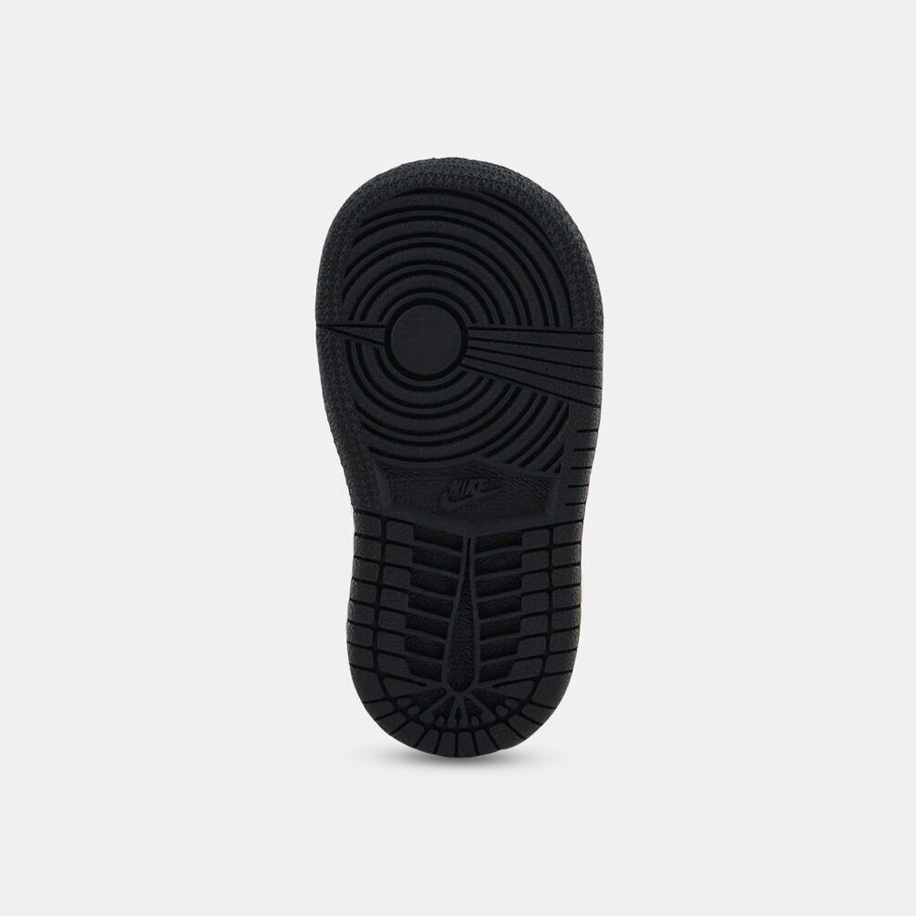 Air Jordan 1 Mid Black Toe Starfish (TD), arancione/nero/bianco