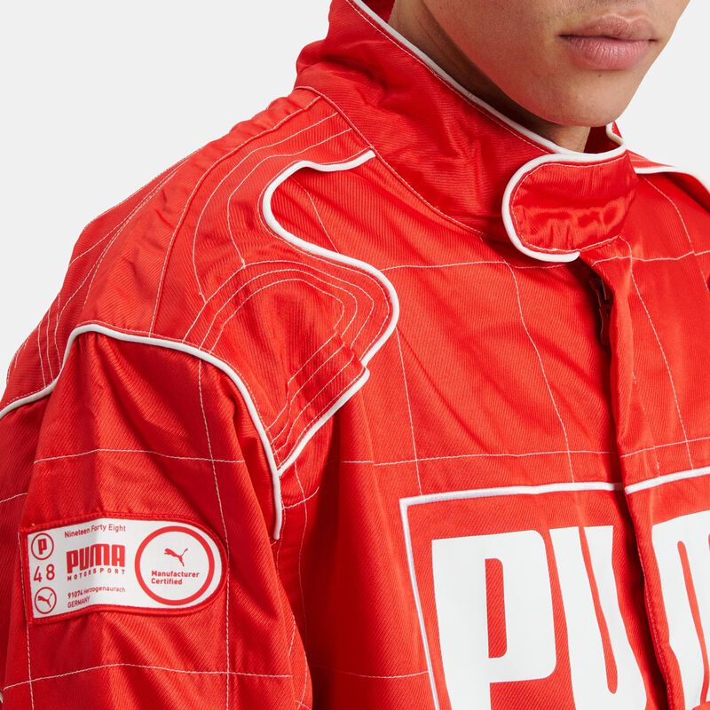 Giacca Puma Archive Seasonal, rosso/bianco