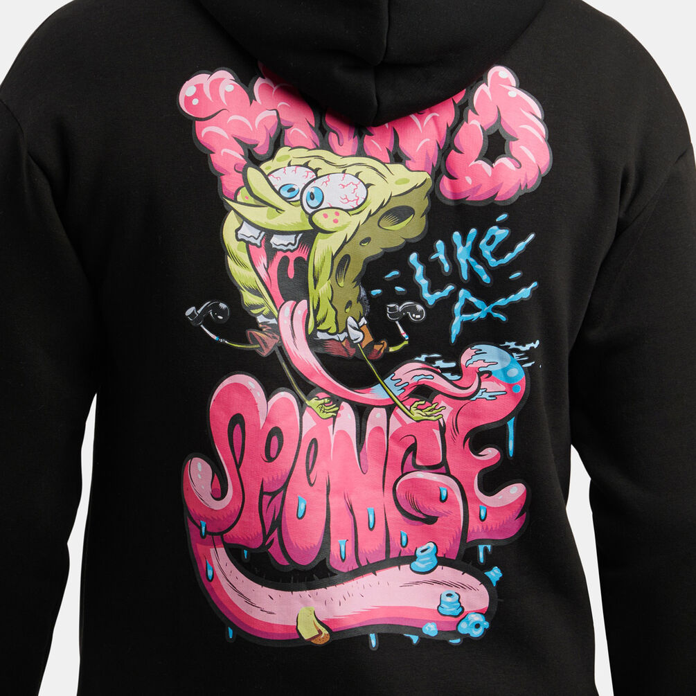 Felpa Speedy Fleece Spongebob, nero/multicolor