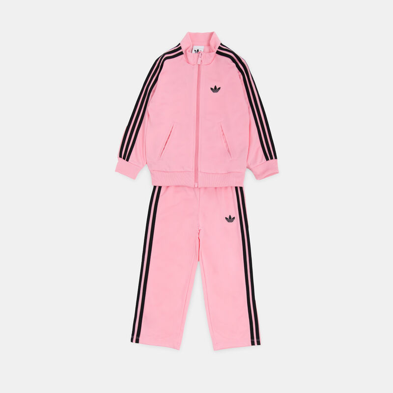Completo adidas adicolor Firebird Track Suit neonati, rosa/nero