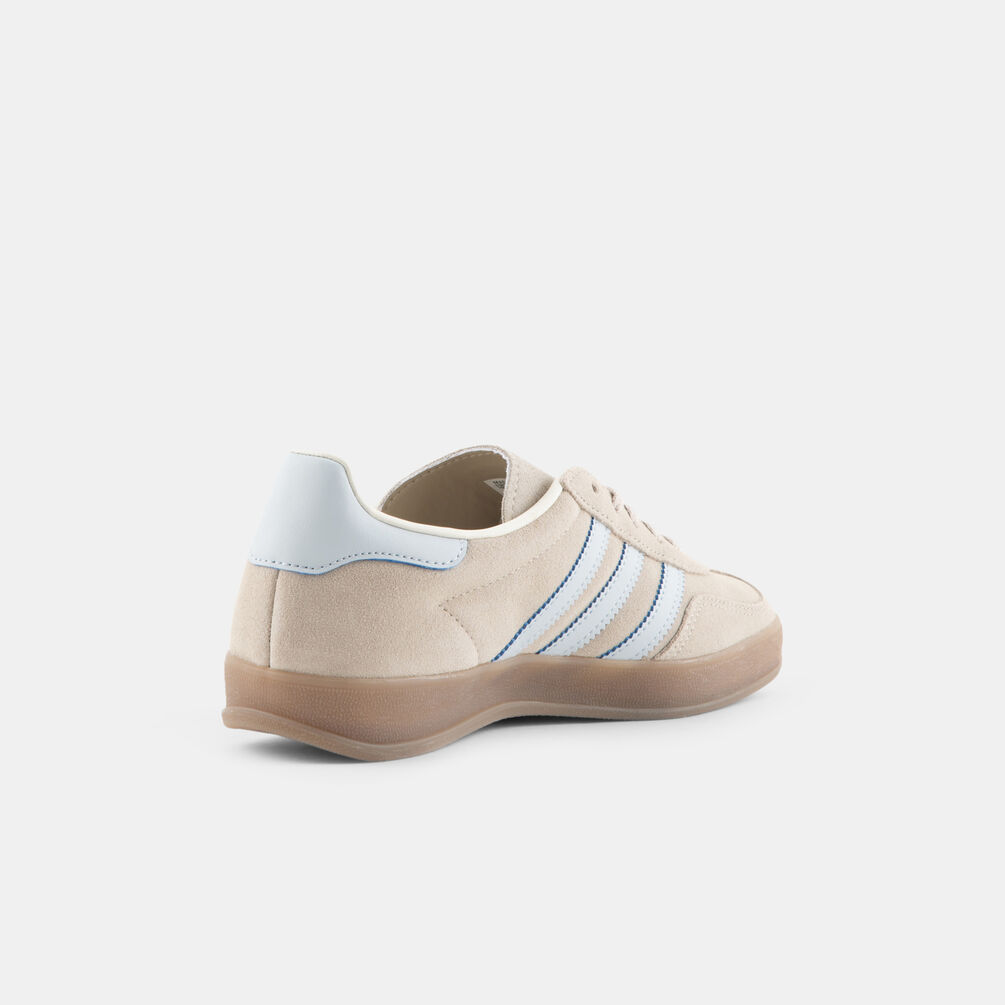 adidas Gazelle Indoor, beige/azzurro