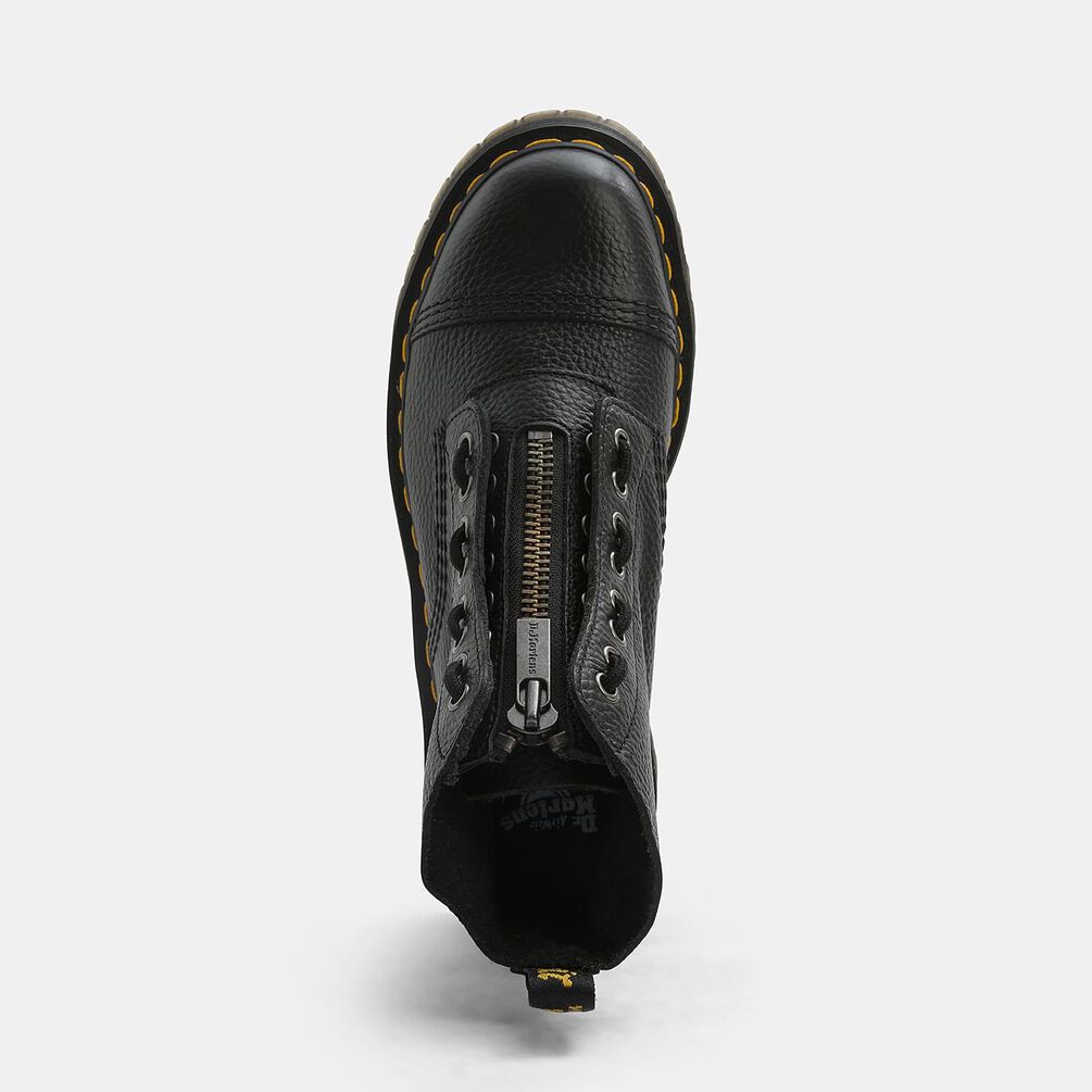 Dr. Martens Platform Sinclair, nero/giallo