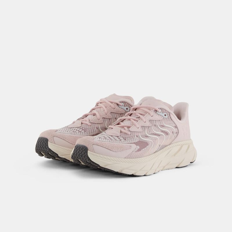 Hoka Clifton LS, rosa/beige