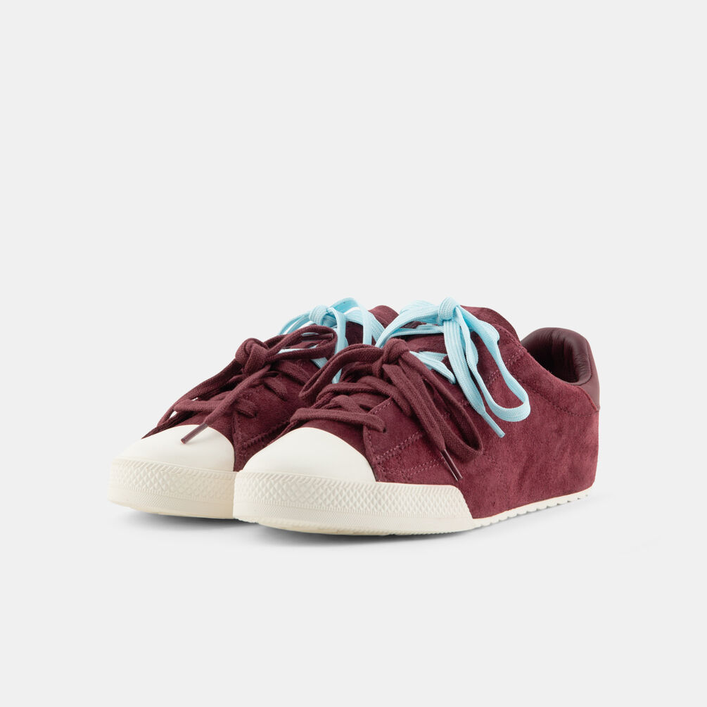 Converse Chuck Taylor Lo, bordeaux/beige/azzurro