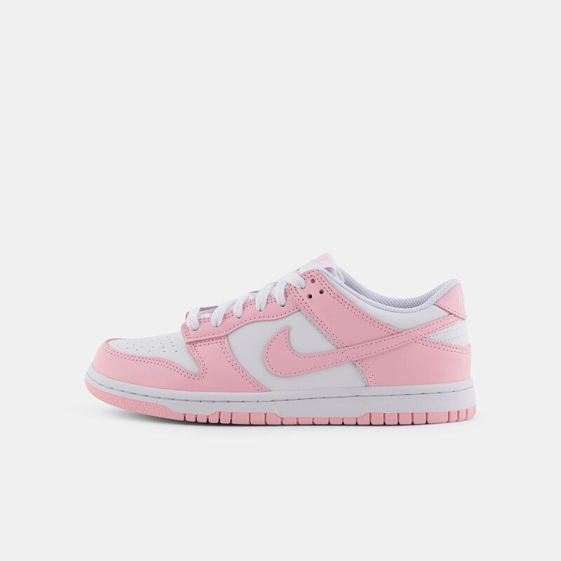 Nike Dunk Low Medium Soft Pink (GS), rosa tenue/bianco