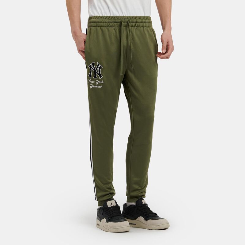 Pantaloni New Era MLB Track SMU, verde/nero/bianco