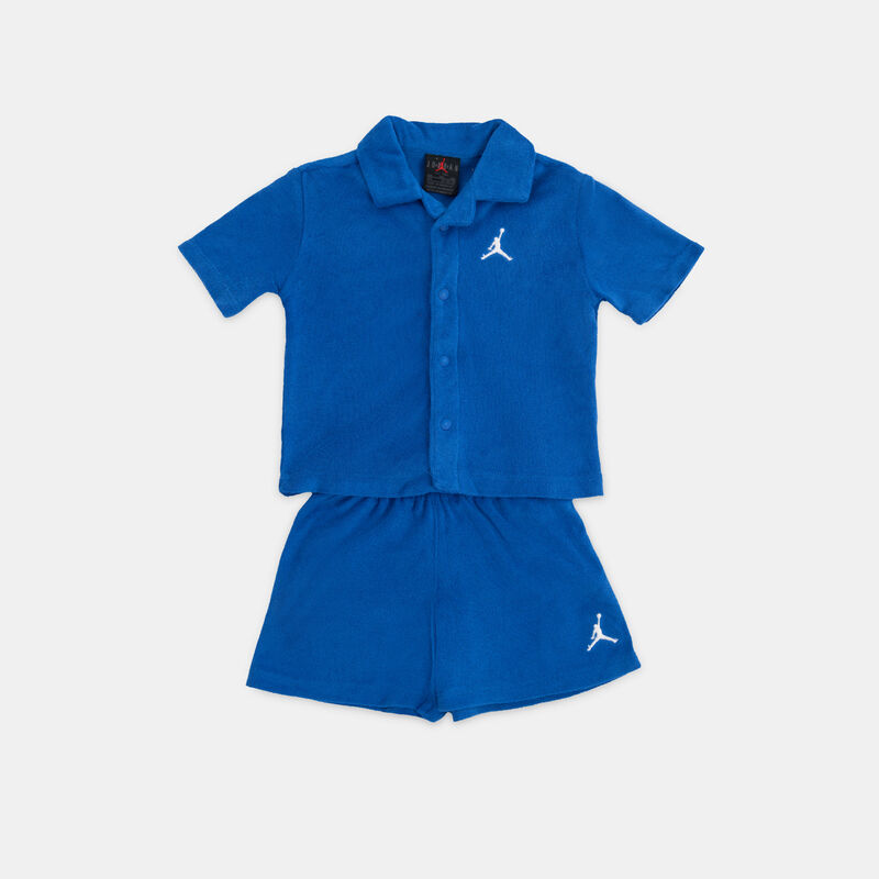 Completo Jordan Terry Cloth neonati, blu