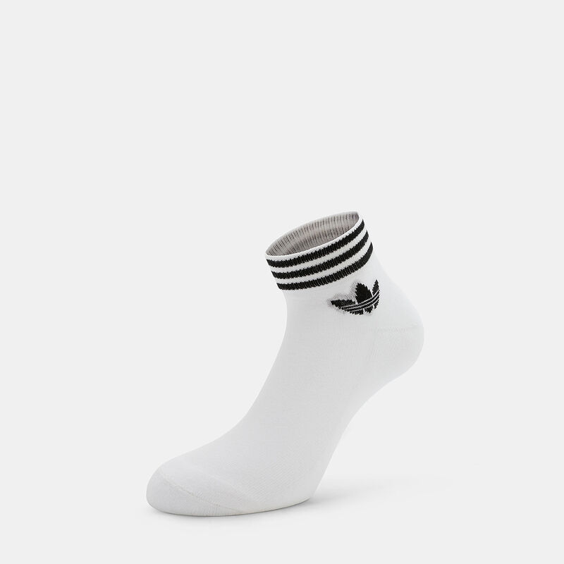 Calzini adidas Trefoil (3 paia), bianco/nero