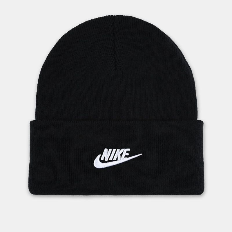 Berretto Nike Peak Tall Cuff Futura, nero/bianco