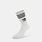 Calzini adidas mid cut (3 paia), bianco/nero