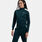 Felpa con zip Puma T7 Always On, verde/bianco