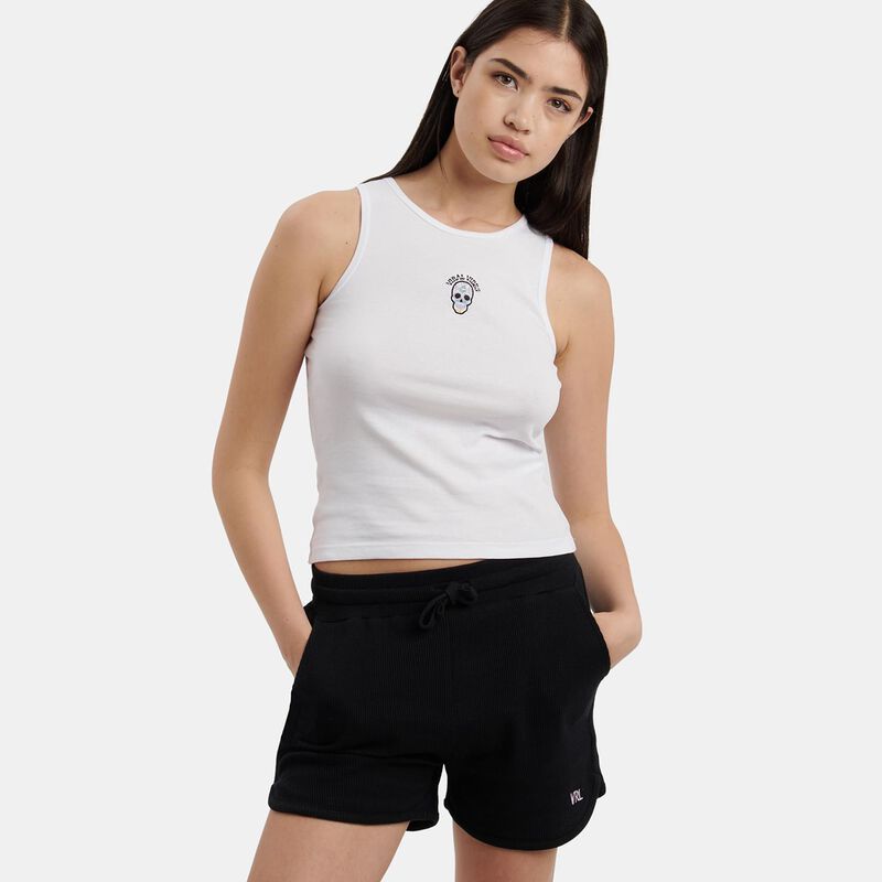 Canotta VRL Embroidery, bianco/multicolor