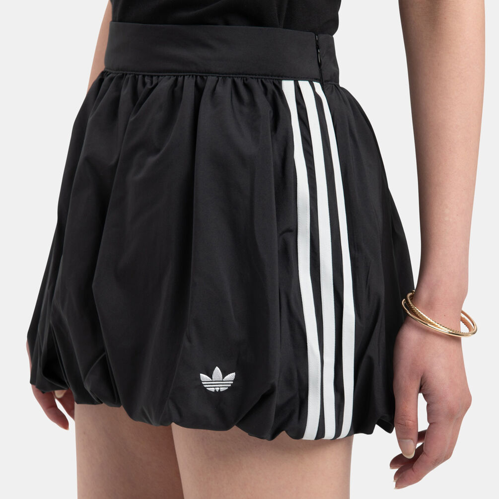Gonna adidas Balloon, nero/bianco