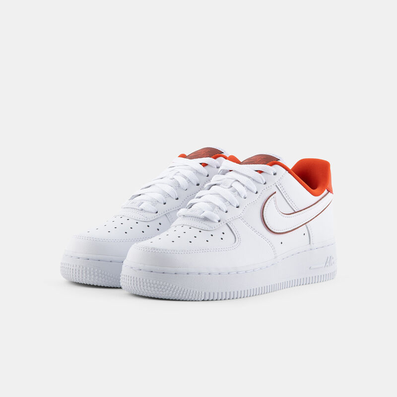 Nike Air Force 1 '07, bianco/arancione