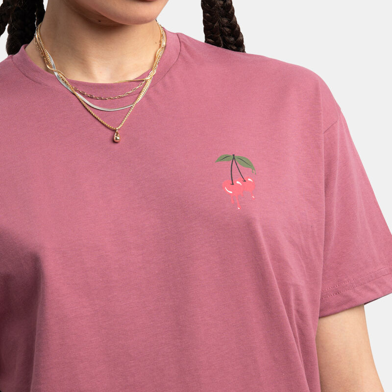 T-shirt Speedy Tee AW LAB, bordeaux/verde/rosso
