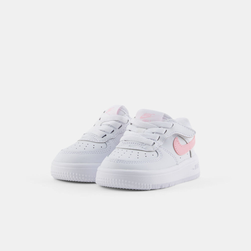 Nike Force 1 Low EasyOn, bianco/rosa
