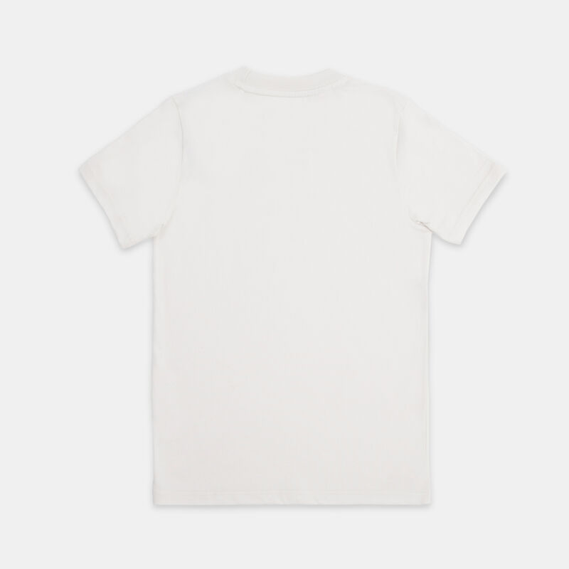 T-shirt adidas Trefoil Essentials ragazzi, bianco/nero
