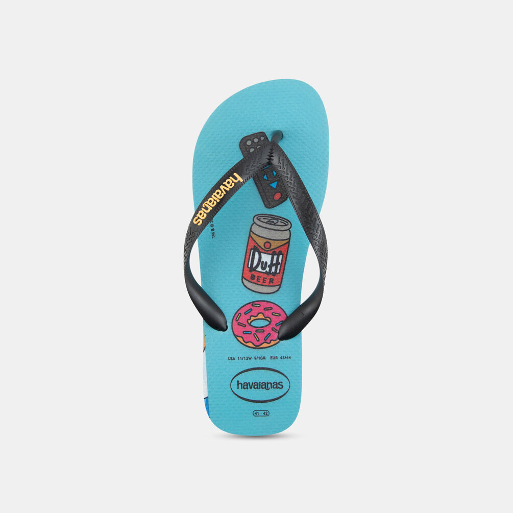 Havaianas Simpson, azzurro/nero/giallo