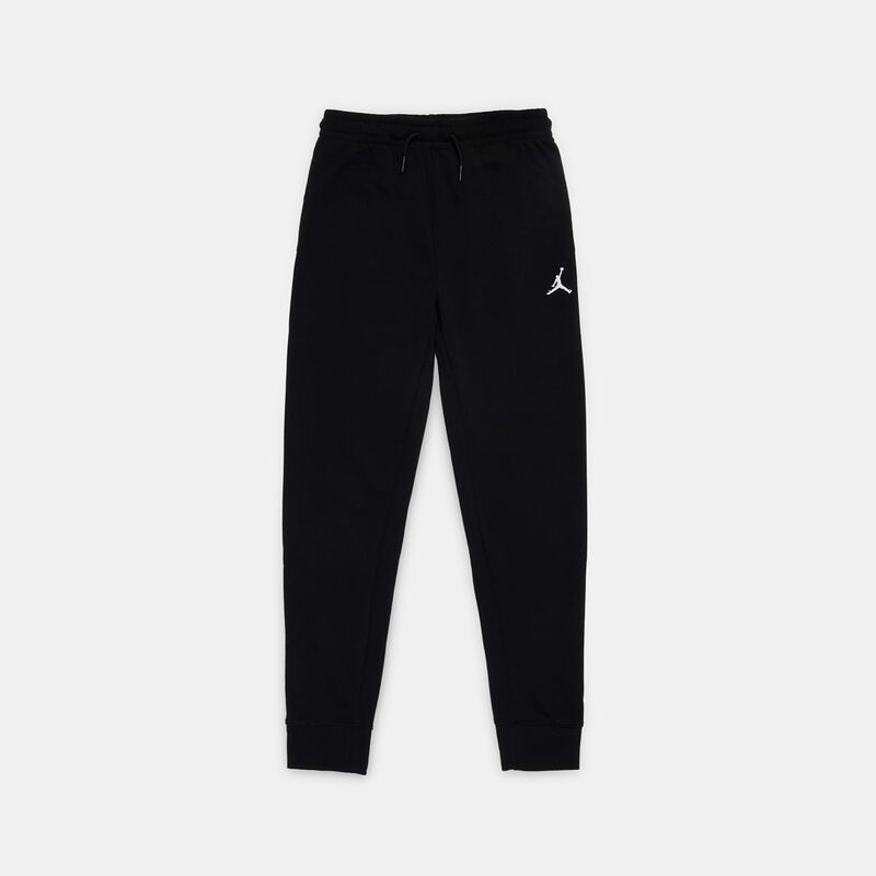 Pantaloni Jordan MJ Brooklyn Essentials ragazzi, nero/bianco