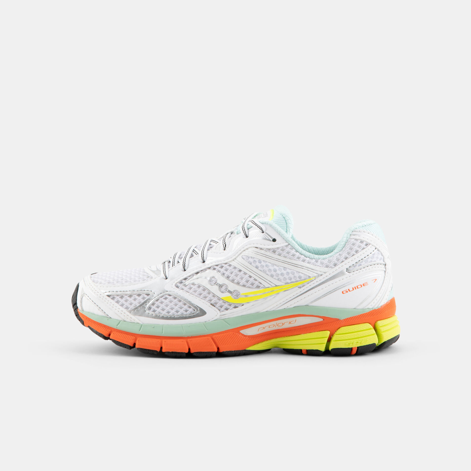 Saucony ProGrid Guide 7, bianco/multicolor
