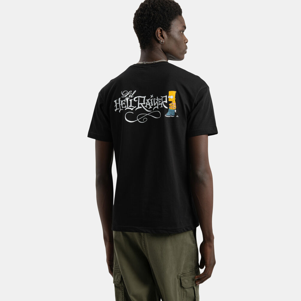 T-shirt Speedy Tee Simpson, nero/bianco/giallo