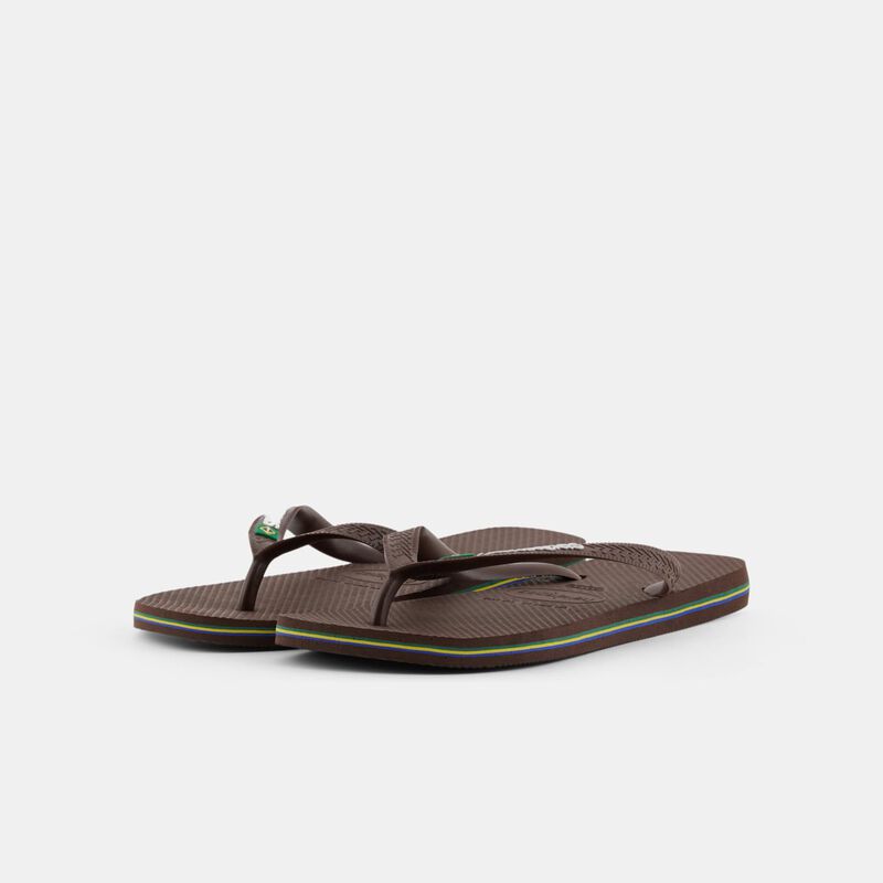 Havaianas Brasil Logo, marrone