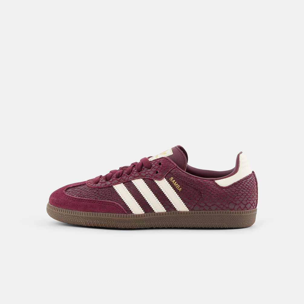 adidas Samba OG, bordeaux/beige/marrone