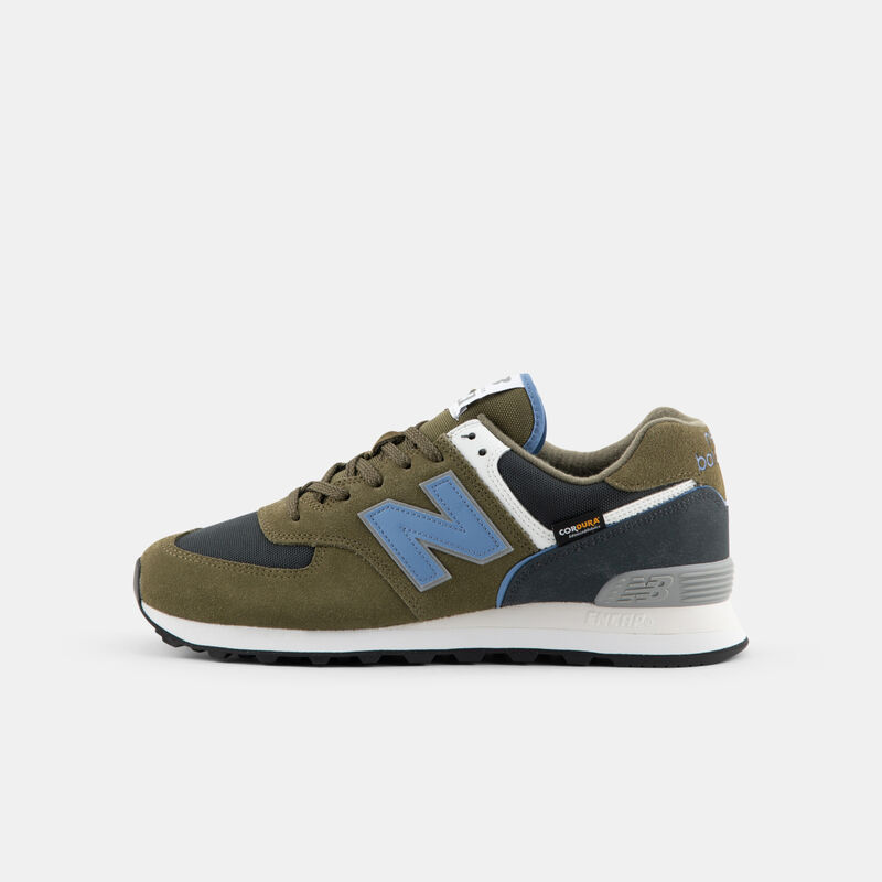 New Balance 574, verde/blu