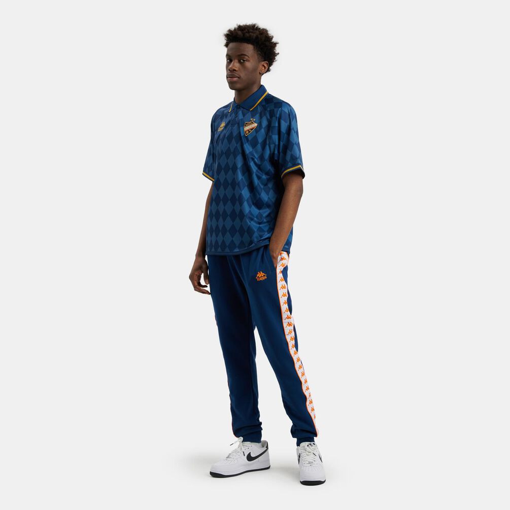 T-shirt Kappa Authentic Nekoda Polo, blu/arancione/bianco