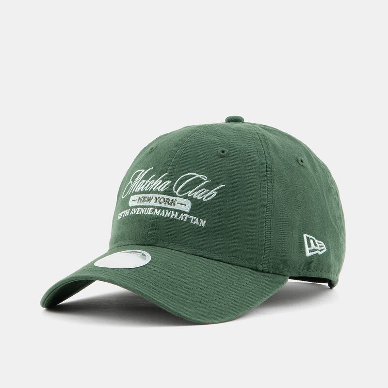 Cappellino New Era 9TWENTY New Era Caf&eacute; Slogan, verde/bianco