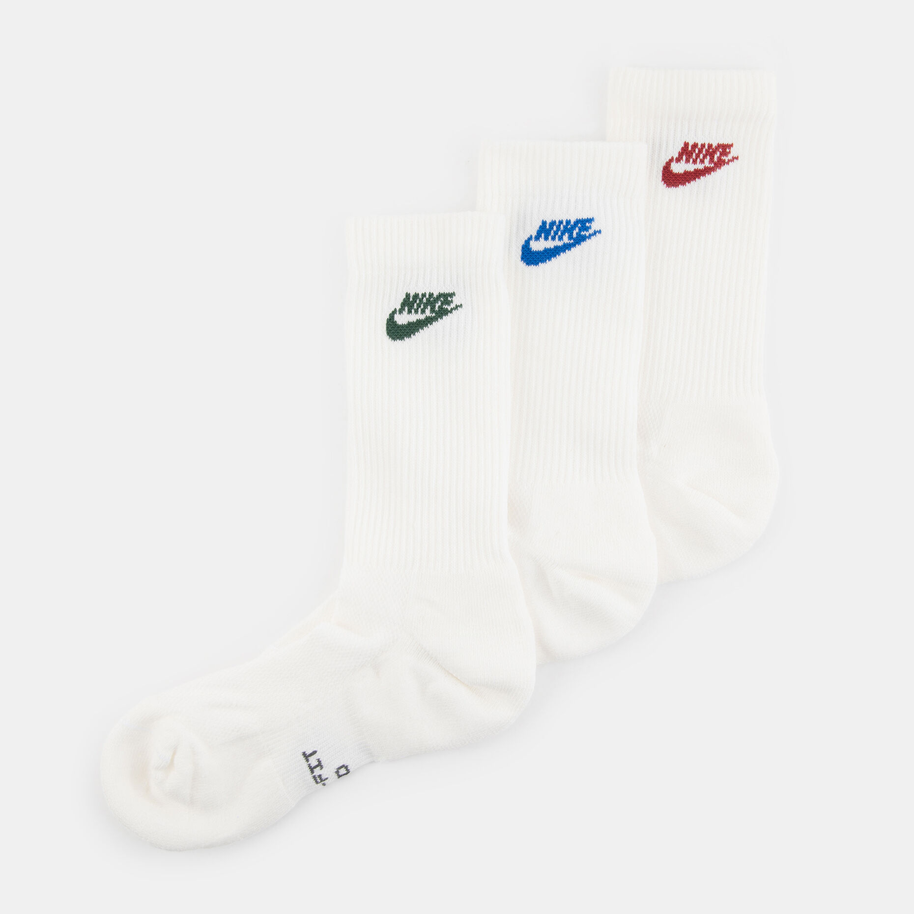 Calzini Nike Everyday Elevated (3 paia), bianco/multicolor