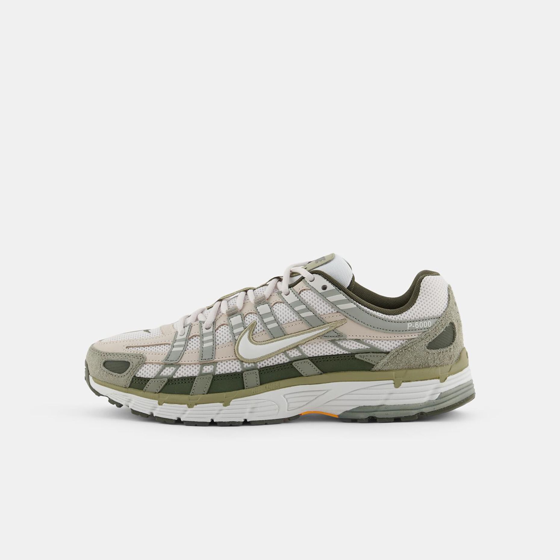 Nike P-6000, verde/beige/bianco